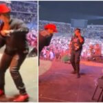 VIDEO: Eduin Caz rompe pantalla en concierto en Bogotá