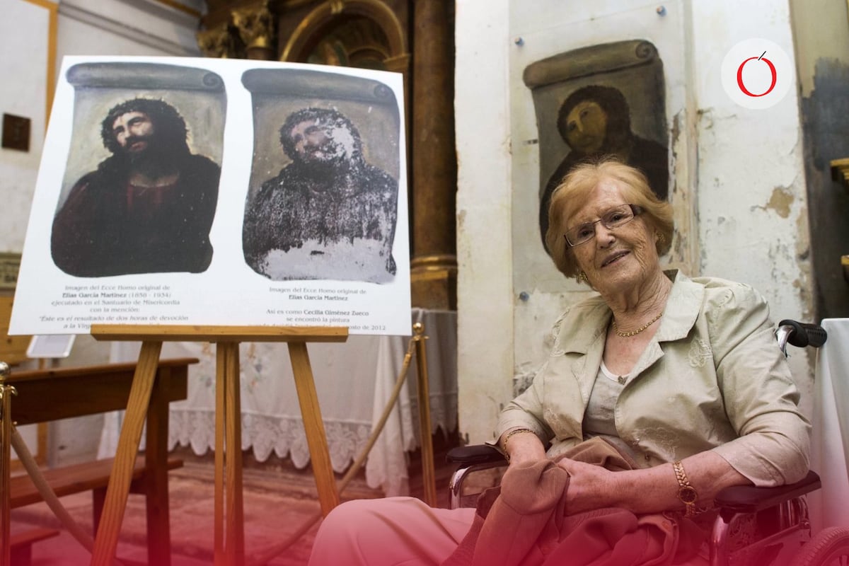 Muere Cecilia Giménez, la pintora aficionada detrás del fenómeno viral del Ecce Homo de Borja