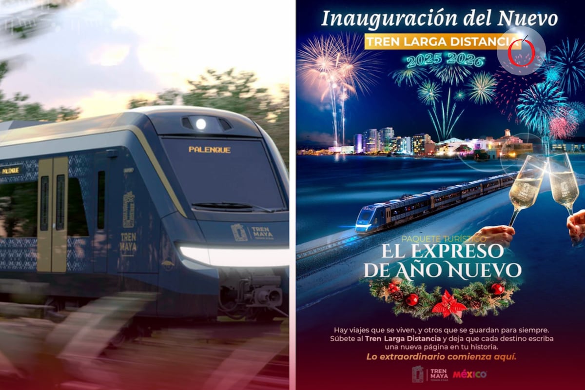 "El Renacimiento del Viaje: El Tren Maya de Larga Distancia Debuta con un Paquete Especial para Celebrar el Año Nuevo"