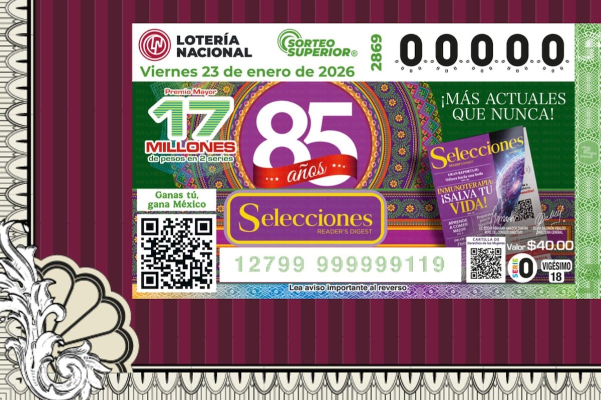 La Suerte Tiene Número: Triunfa el Sorteo Superior 2869 con Gananos Impresionantes en la Lotería Nacional, 23 de Enero de 2026.