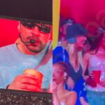 Wanda Nara, Lali Espósito y Nicki Nicole sorprendieron en La Casita de Bad Bunny en el cierre de River: las imágenes