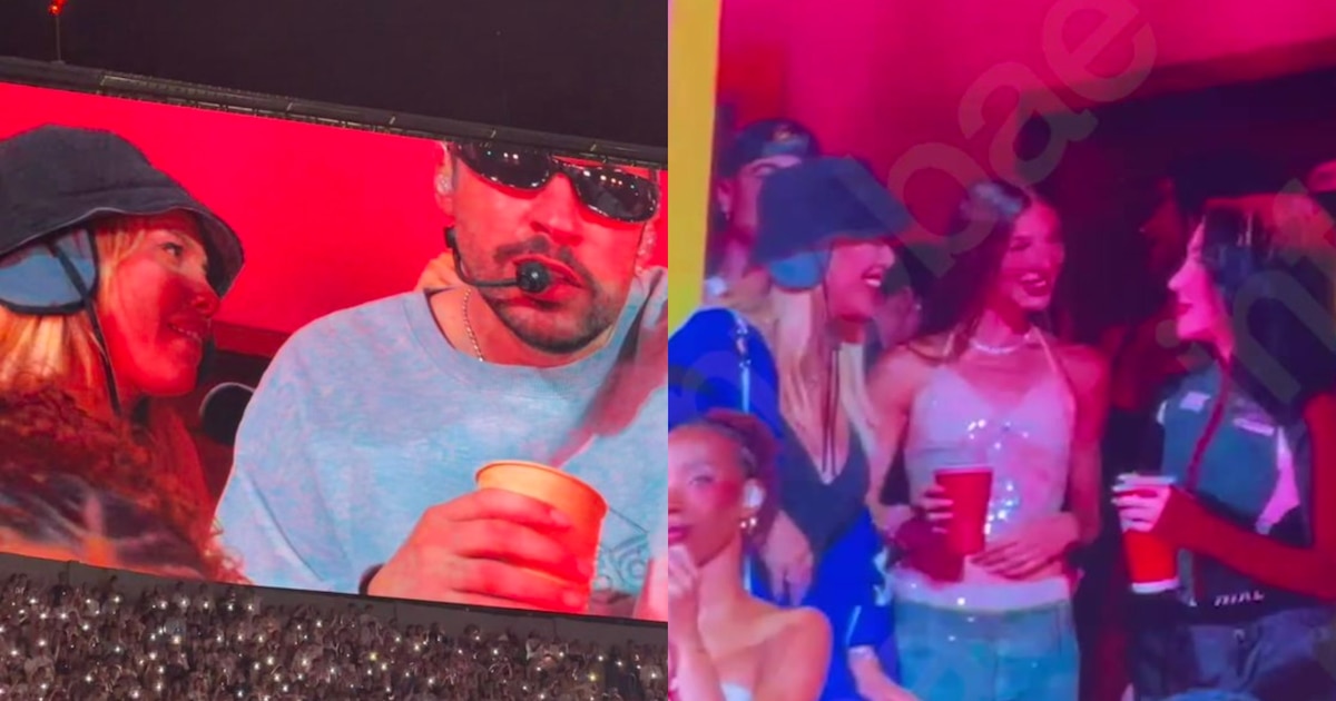 Wanda Nara, Lali Espósito y Nicki Nicole sorprendieron en La Casita de Bad Bunny en el cierre de River: las imágenes