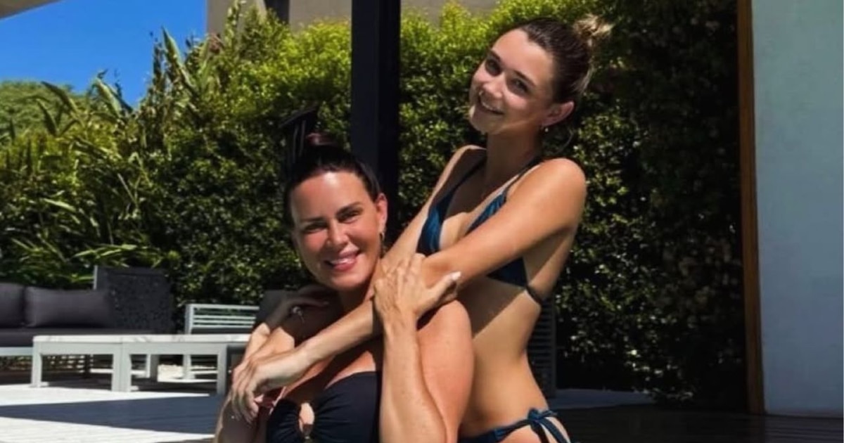 Natalie Weber, entre rezarle a San Cupertino o enviar a su hija Mía a una maestra particular: “Felicitaciones”