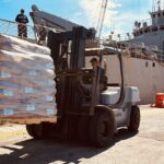 Presidente cubano destaca la solidaridad de México tras llegada de víveres